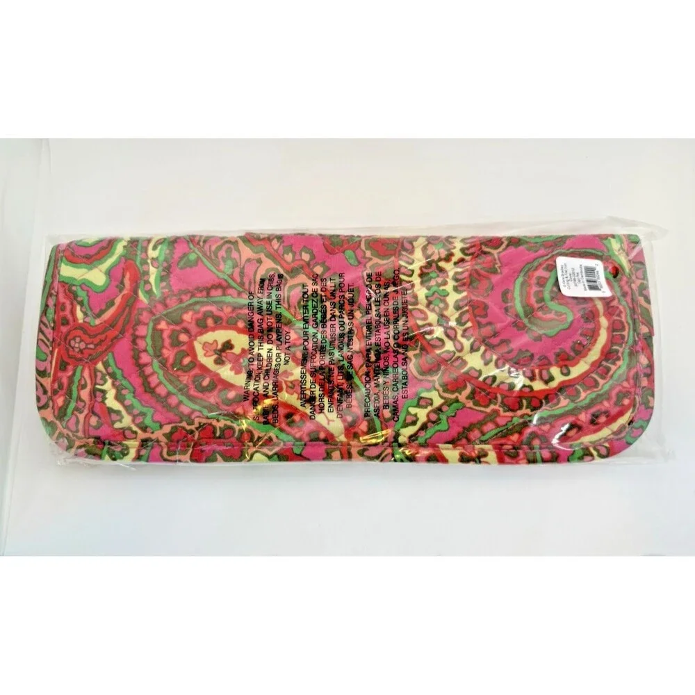 Bliss Mini Travel Curler W/Ceramic Body Small & Vera Bradley Iron Cover Set New - Picture 12 of 13